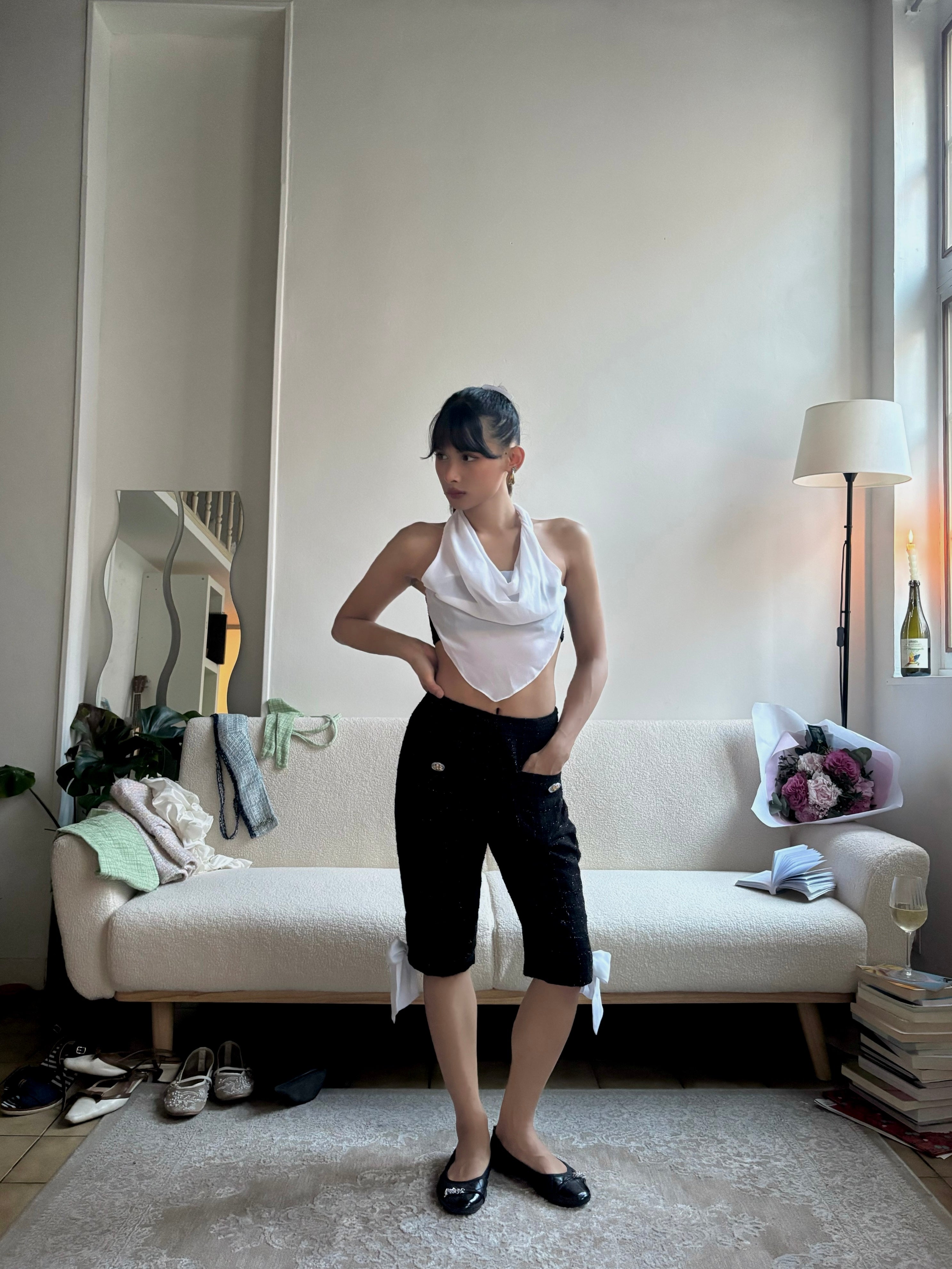 Raie Draped Top