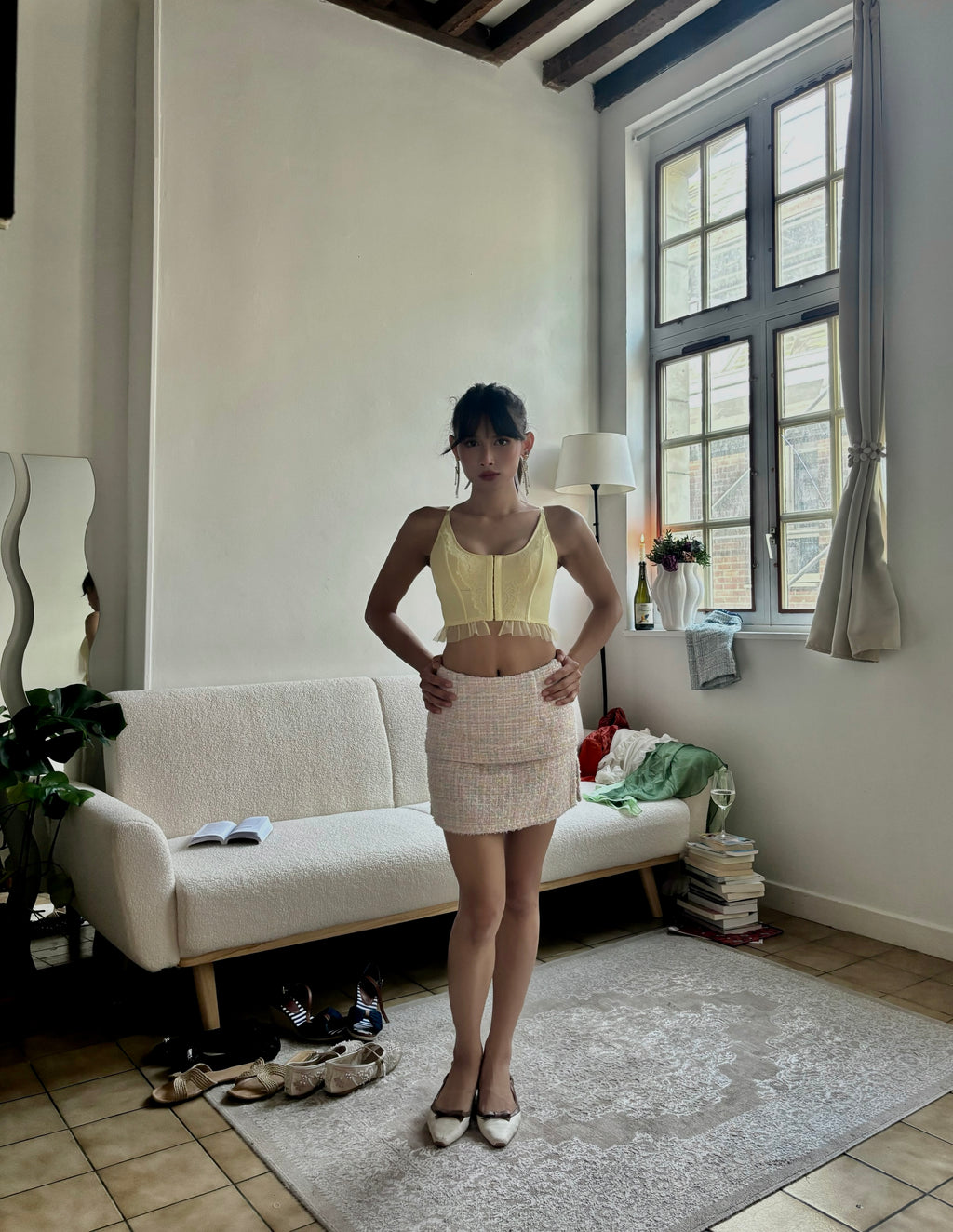 Seaside Soirée Mini Skirt