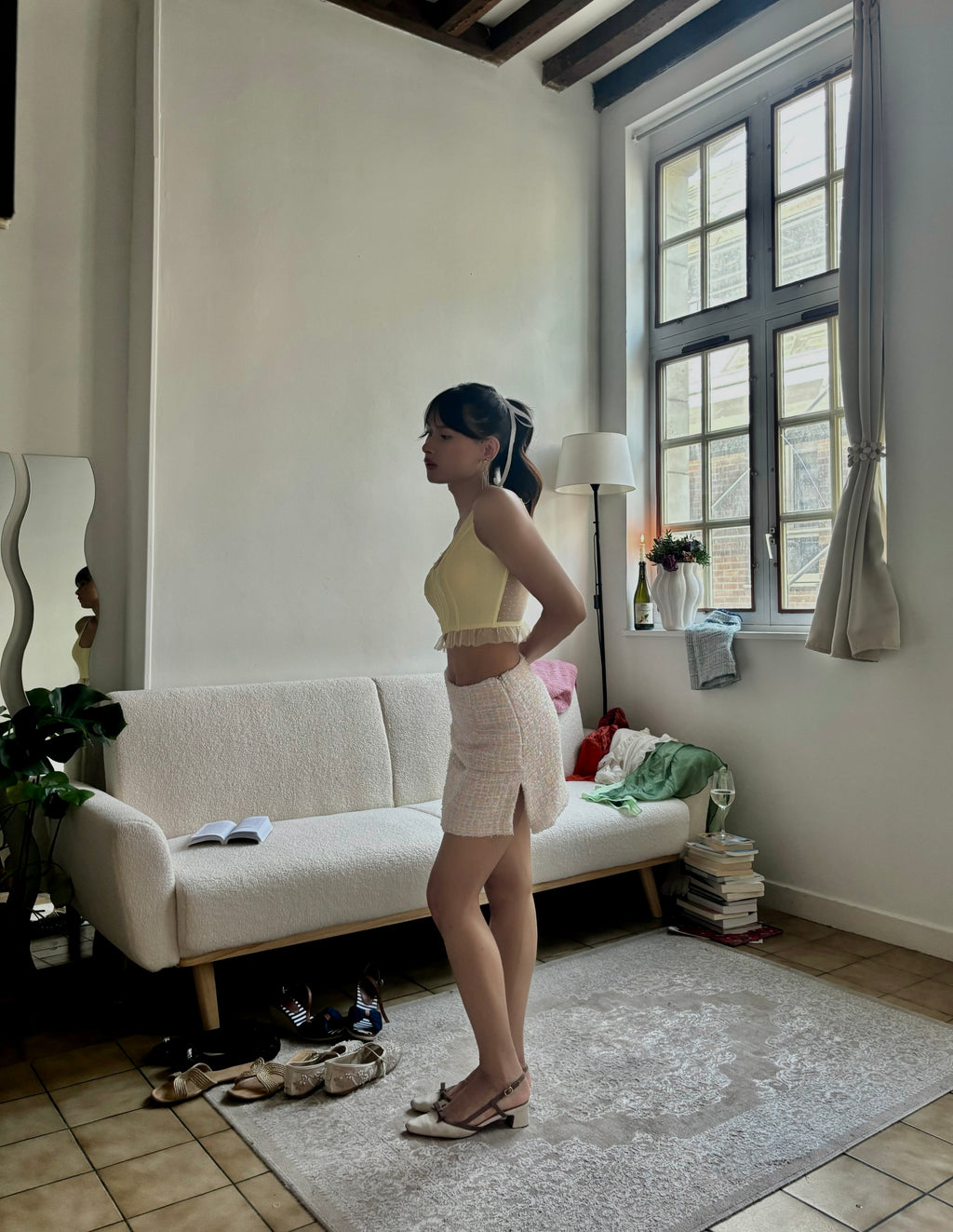 Seaside Soirée Mini Skirt