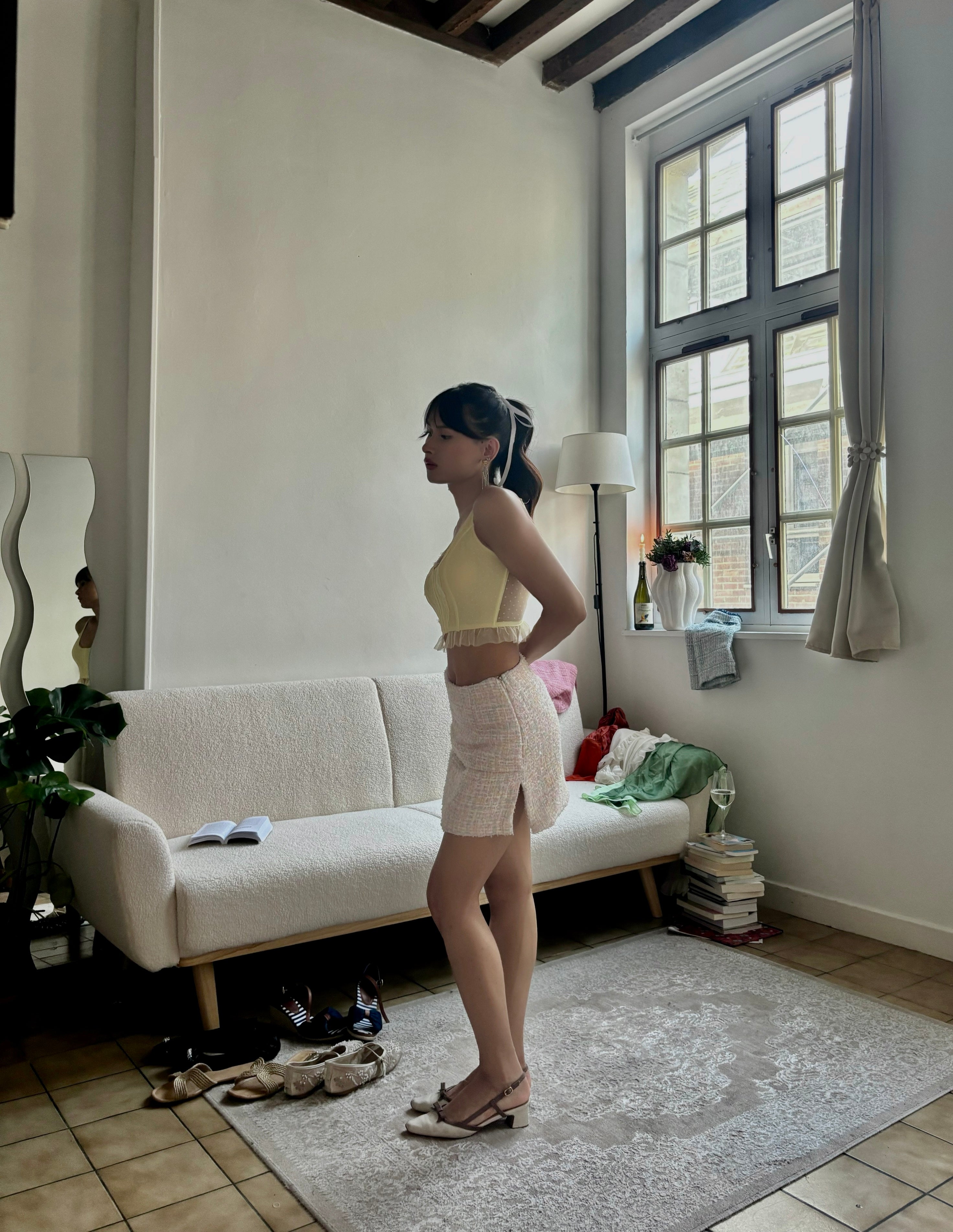 Seaside Soirée Mini Skirt