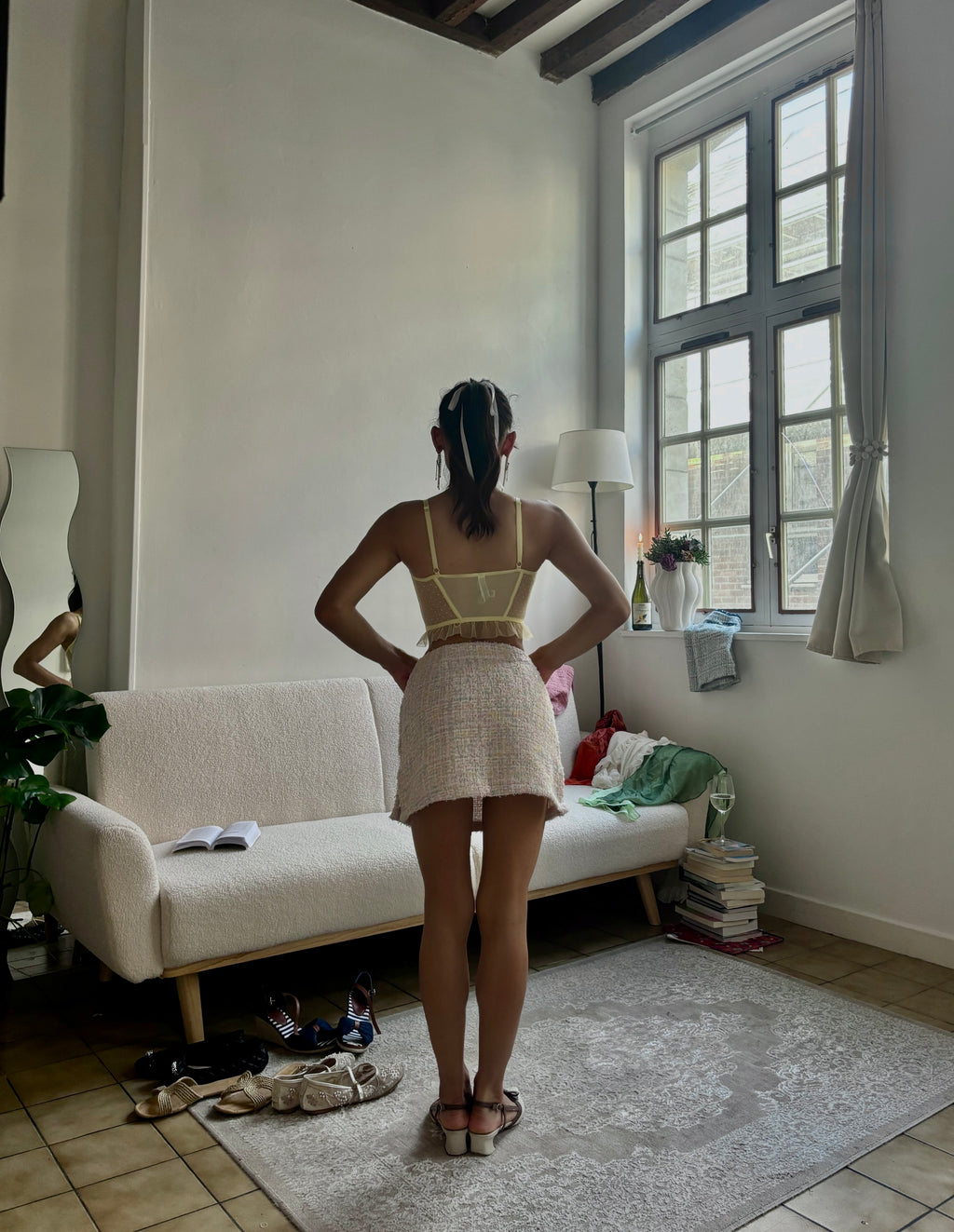 Seaside Soirée Mini Skirt
