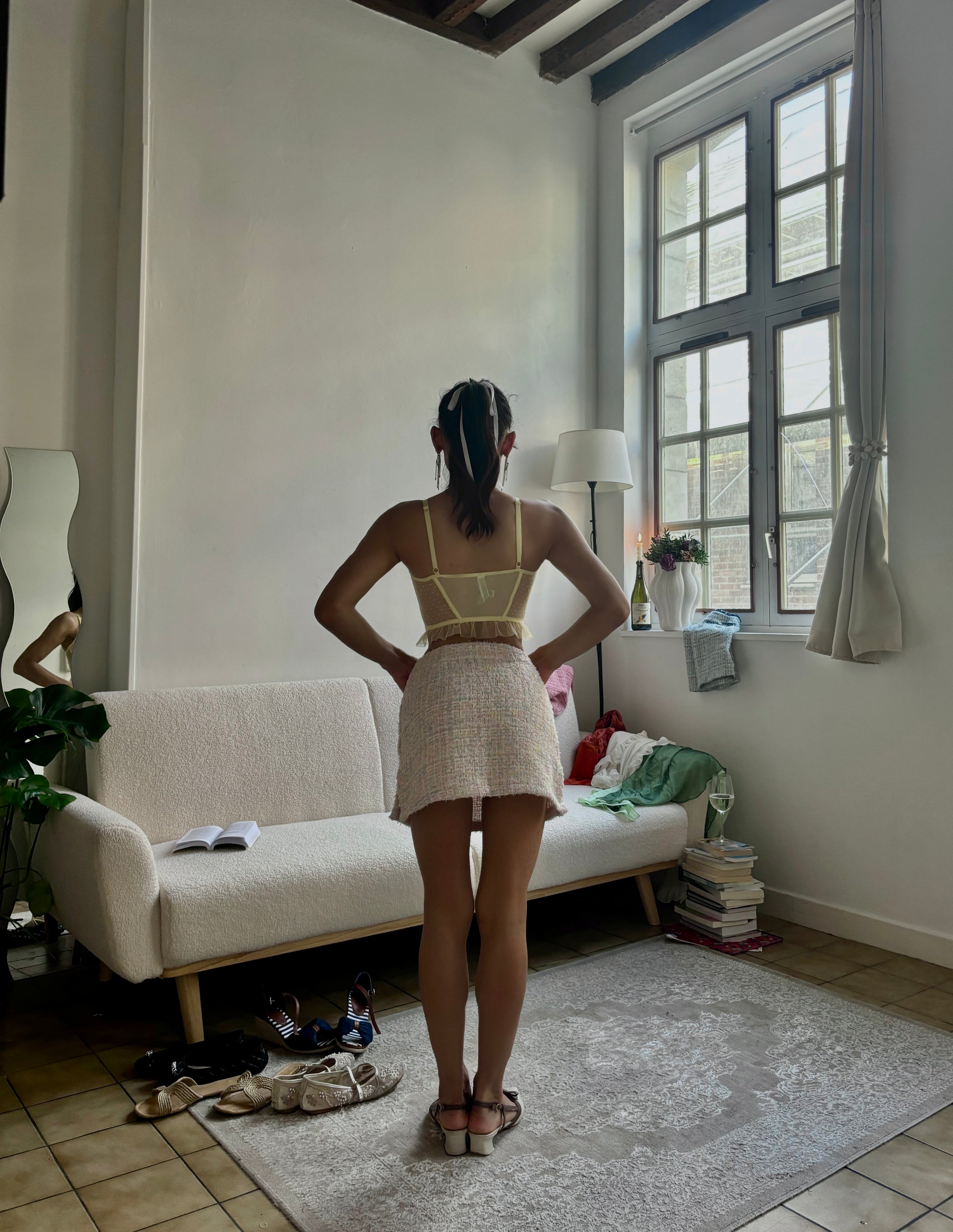 Seaside Soirée Mini Skirt